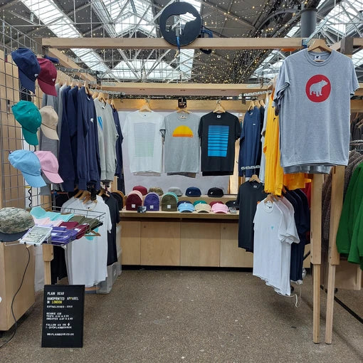 Plain Bear Shop at Spitafields Market